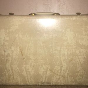 Vintage Samsonite Marble Luggage Suitcase